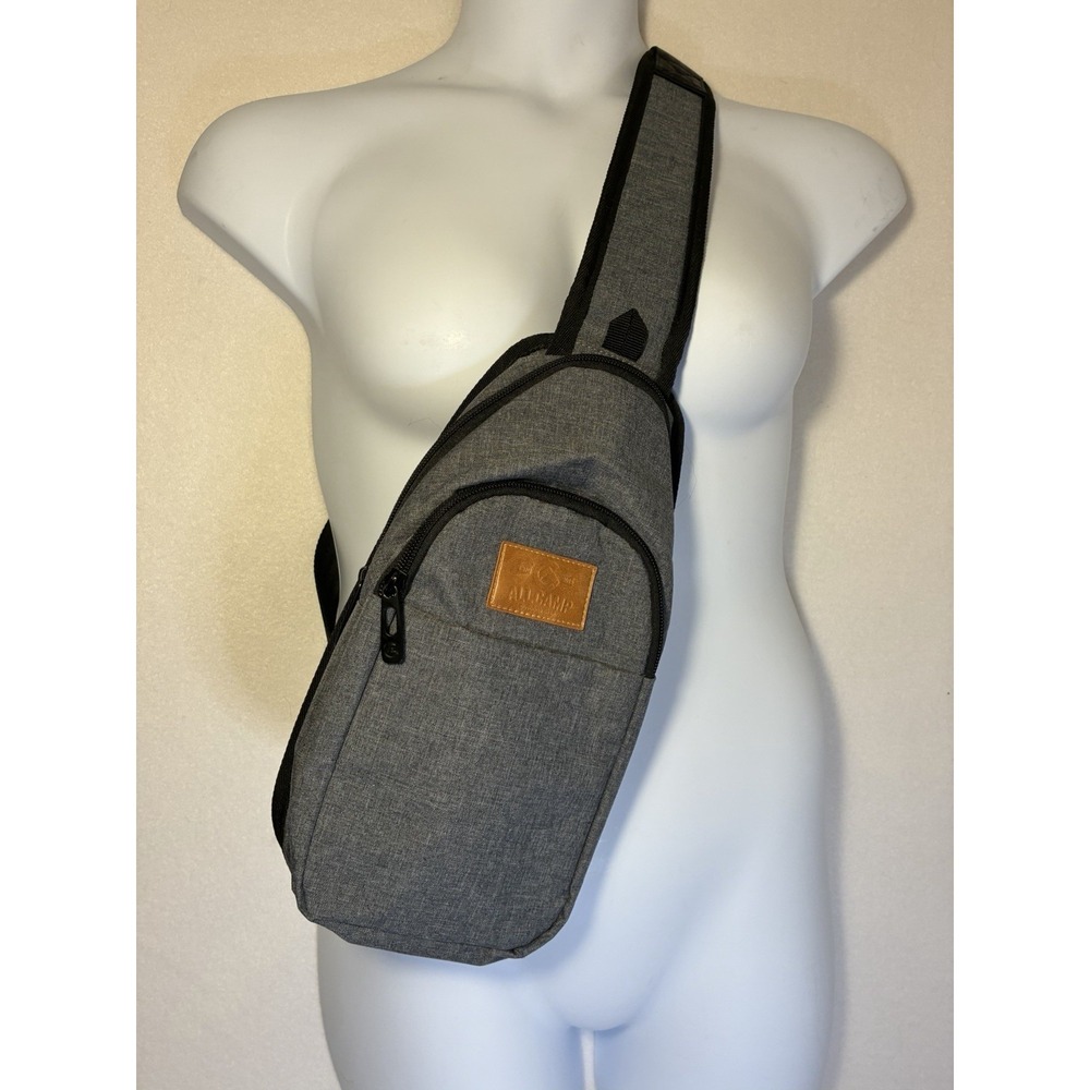 ALLCAMP Sling Bag Chest Shoulder Unbalance Gym Fanny Backpack Sack Satchel